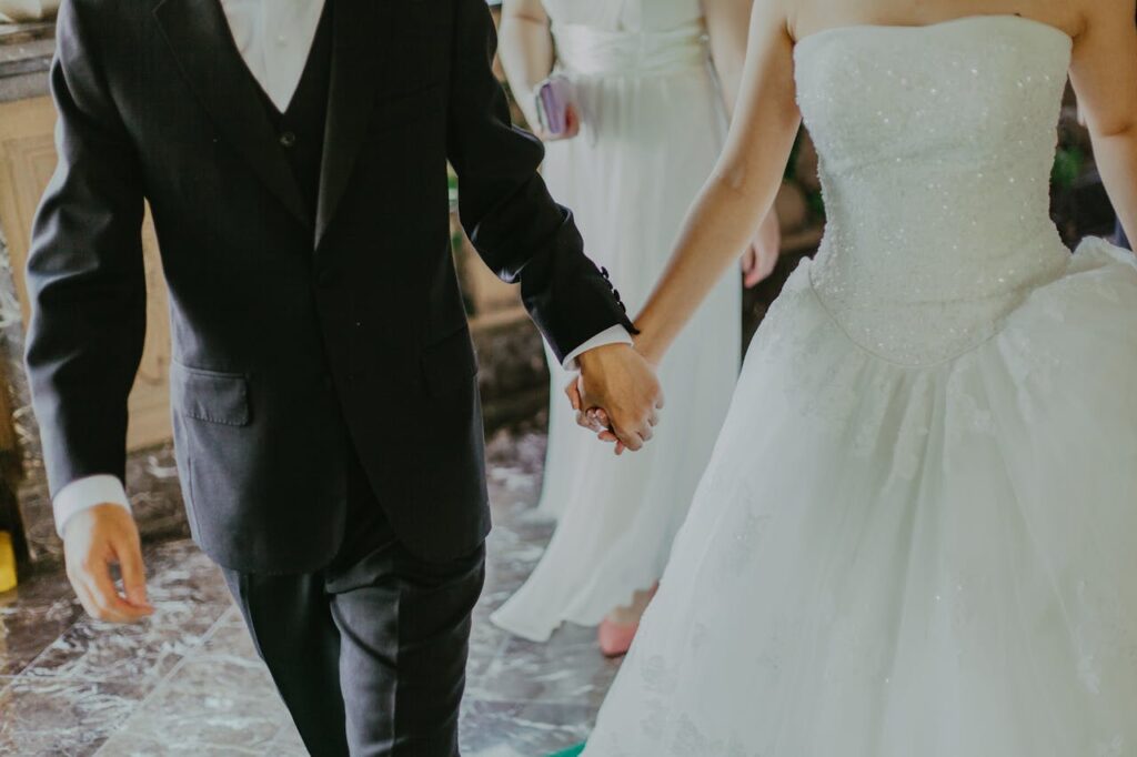 wedding photo of man and woman in south africa durban